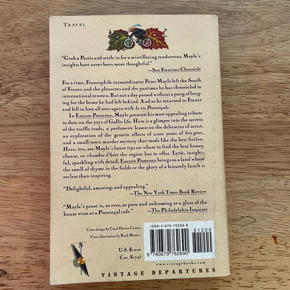 3 for $15: Peter Mayle’s Encore Provence: New Adventures in the South of France - Picture 2 of 4
